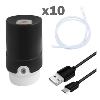 Dispensador Agua Eléctrico TUYO Bomba para Garrafón Recargable USB 10 piezas (1)