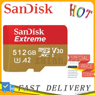 Tarjeta De Memoria Sandisk 512gb Microsd Tf Tarjeta 512gb Sdxc Micro Sd Tarjetas Sd