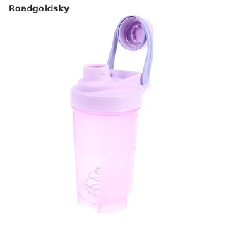 roadgoldsky botella de agua para bebidas a prueba de fugas de deportes taza botellas proteína coctelera taza de agua wdsk