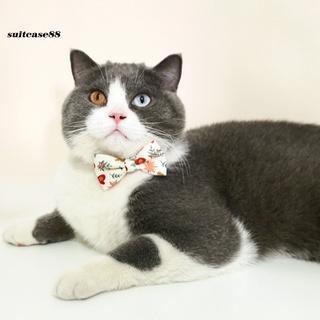 [sc] cómoda corbata para mascotas, gatos, perros, pajarita, todo partido para navidad