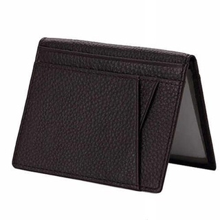 YUKEES Bag Credit Card Holders Thin Super Slim Men Wallet Small for Driver License Bifold Purse Business Wallet with 8 Card Slots Soft Genuine Leather/Multicolor