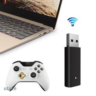 Utake PC Adaptador inalámbrico USB receptor para -Xbox One 2a generación adaptadores Adaptador controlador para Windows 10 Laptops PC