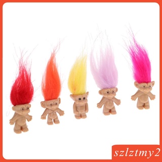 Juego De 5 Piezas Troll Lucky Doll Leprocauns Collections Party Favors