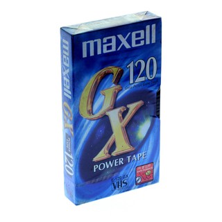Maxell VHS Empty video Cassette VHS E-60, E-120, E-180 GX AF, 60.120,180 minutos