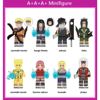 Lego Minifigures WM6107 Naruto Anime Building Blocks Toys