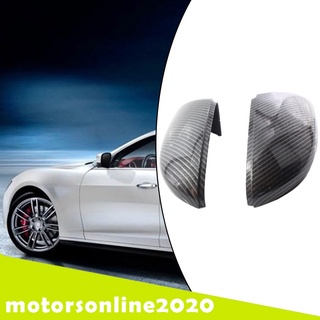 [Motorsonline2020] Left and Right Plastic Rearview Mirror Cover Door Side Waterproof Vehicle
