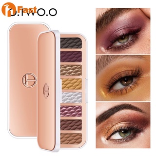 ✅New 8 Color Eye Shadow Easy To Color Matte Pearlescent Shiny Earth Color Eye Shadow Palette beautyy9