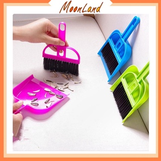 Moonland 46 Mini escoba/escoba de polvo/escoba escoba 1 juego Mini recogedor Color hogar