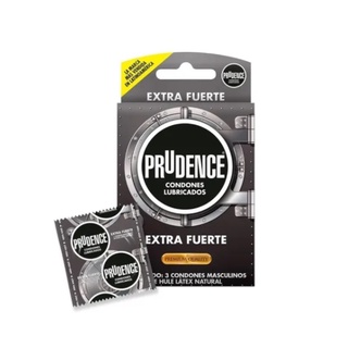Prudence Extra Fuerte Preservativo Caja Con 3 Condones