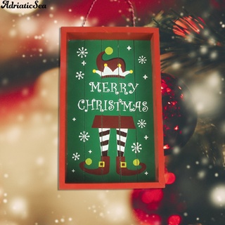 Ad Placa ligera Para colgar en la puerta/adornos navideños/año nuevo/regalo (1)