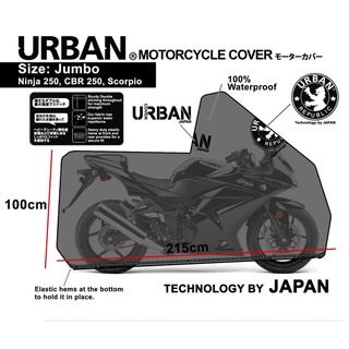 Urban Jumbo Urban Jumbo motocicleta cubierta impermeable última motocicleta cubierta cuerpo W5R6 presente