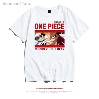 Una pieza camisetas de manga corta Luffy gráfico camiseta cuello redondo streetwear suelto Casual Unisex Halloween