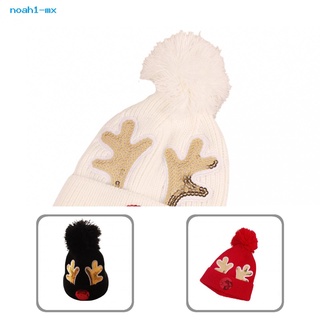 noah1.mx - sombrero de bebé para niños, diseño de cornamentas, diseño de bola de felpa