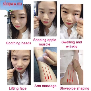 Gua Sha rascador de cuidado corporal herramienta de masaje Spa rascador de acupuntura para espalda cara brazo pierna (6)