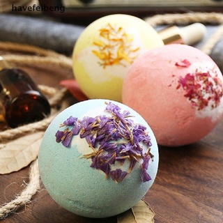[Havefeibeng] 100g Small Bath Bomb Body Stress Relief Bubble Ball Moisturize Shower Cleaner DFAX