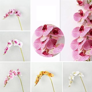 WORLD Real Touch Butterfly Orchid Elegant Fake Flower Artificial Flowers Party Decor DIY Home Decor Wedding Supplies 3D Printing (2)