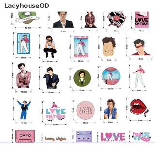 LadyhouseOD 50Pcs British Singer Harry Edward Styles Stickers Laptop Bottle Bicycle Decal Hot Sell (3)