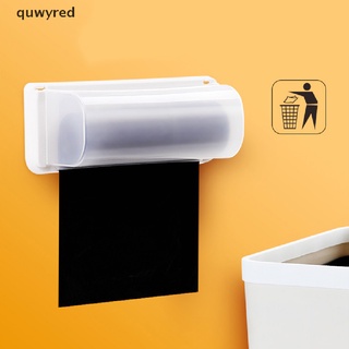 quwyred bolsa de basura caja de almacenamiento montado en la pared bolsas de basura titular de la cocina organizador mx