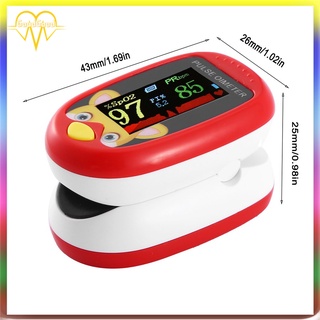 Mini oxímetro recargable TFT pantalla para niños oxímetro de oxígeno en sangre y punta de dedo/monitor de salud para niños (9)