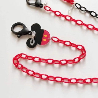 New creative cartoon bear acrylic lanyard necklace glasses chain earphone chain mask belt