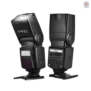 Rmf profesional On-cámara Flash Light Speedlite Speedlight con brillo ajustable LED luz de relleno caliente zapata soporte de luz para cámaras DSLR