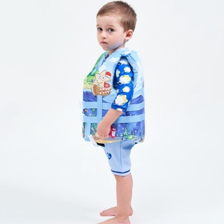 [Jointflowers] nuevo chaleco salvavidas para niños flotante niñas chamarra para bebés bebé traje de baño protector solar [Jointflowers] nuevo (3)