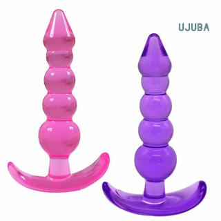 ujuba Women Men Silicone Orgasm Anal Beads Balls Butt Plug Ring Play Adult Sex Toy (3)