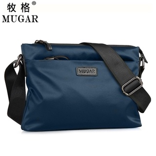 【MUGAR/Mugar】Nuevo bolso para hombres, bolso de hombro de tela Oxford, mochila cruzada, bolso Casual, bolso de moda para hombres de estilo coreano