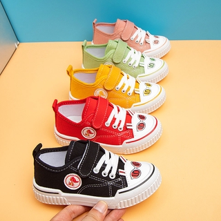 Zapatos de lona para niños y niñas transpirables zapatos planos antideslizantes de suela suave, zapatos ligeros de moda y cómodos, zapatos casuales para estudiantes