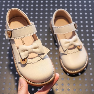 Las niñas de la princesa zapatos de cuero zapatos de las niñas zapatos de los niños zapatos de las mujeres 2021 primavera 2021 (1)