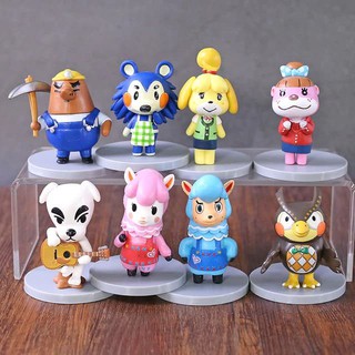 Animal Crossing figura Set de 8 juegos de Nintendo