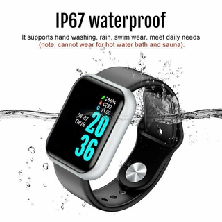 Reloj inteligente Y68 D20 pantalla táctil carga inalámbrica ejercicio inteligente frecuencia cardíaca monitoreo de salud pulsera impermeable Reloj (5)