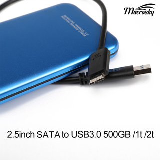 500GB/1T/2T 2.5inch SATA to USB 3.0 HDD SSD External Hard Drive Disk for Laptop (7)