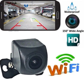 jsutisk 150 wifi inalámbrico coche cámara de visión trasera de respaldo cámara de marcha atrás dispositivo de monitoreo mx