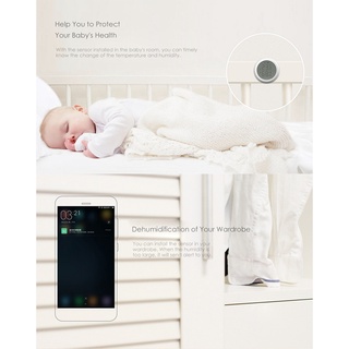 ZigBee Smart Life Sensor de temperatura y humedad con pantalla LCD Funciona con pilas Smart Life Trabaja con Tuya Smart Zigbee WIFI Gateway BOOK (8)