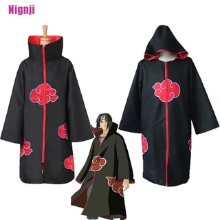 [Nignji] Animer Cosplay disfraz Akatsuki itachi Cloak calidad Superior Anime Convention