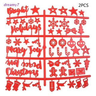 dreamy7 - tablero de signos de fieltro de navidad, letras de plástico para tablero de letras de fieltro