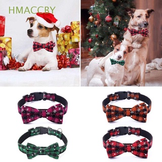 Hmaccby accesorios prácticos para mascotas hebilla ajustable collar De perro navideño para Gatos/varios De nieve/Multicolor