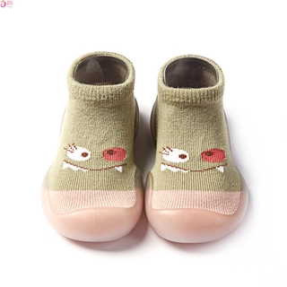 Zapatillas Dedo Del Pie Calcetines Zapatos Antideslizante Interior De Algodón Delgado Bebé Primeros De Caminar Para Niños (9)