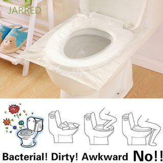 JARRED High Quality Toilet Cushion Paper 2Packs 20Pcs/lot Toilet Paper Pad Disposable Toilet Pad Waterproof Toilet Mat Convenient Hygienic WC Mat Sterile Type Camping Travel Hot Sale Disposable Toilet Seat Cover Mat/Multicolor
