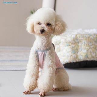 lunasol.mx Non-allergic Dog Vest Puppy Sleeveless Suspender Vest Comfortable for Summer