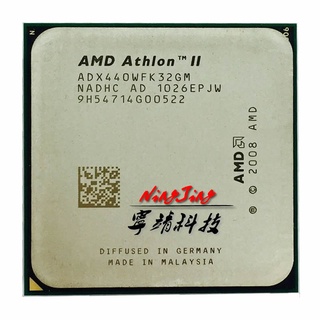 amd athlon ii x3 440 3 ghz procesador de cpu de triple núcleo adx440wfk32gm zócalo am3