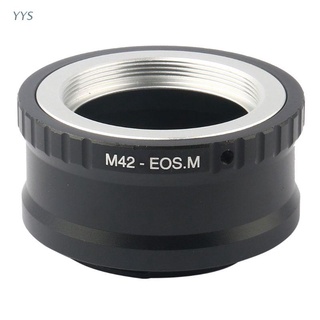 anillo adaptador para cámara sin espejo ajustable m42 para canon eos m2 m3