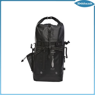 [xmahxzch] mochila flotante impermeable con bolsillo exterior con cremallera, para kayak, rafting, paseos en bote, natación, camping, senderismo, (2)
