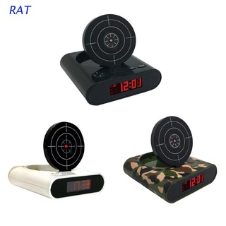 RAT Juego Despertador Con Pistola De Láser Infrarrojo-Pantalla Digital LED Juguetes Regalos (1)