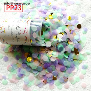 [eaht] push party confeti poppers para boda cumpleaños flor mini redondo confeti fdc (2)