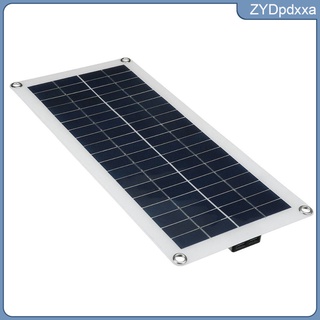 kit de panel solar 10w 18v policristalino cargador de batería mantenedor dual puerto usb + cable para teléfonos móviles deportes
