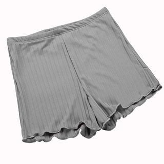 Orden-Pantalones de seguridad Anti-exposición de las mujeres de verano polainas delgadas usan pantalones cortos exteriores de gran tamaño de tres puntos Anti-Lobo seguro (5)
