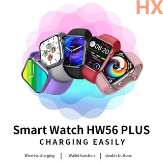 HW56 plus Smartwatch Series 7 1.77 " Pantalla Táctil Completa Deporte Fitness Reloj Impermeable Bluetooth Conexión Para Android ios smart watch Hombres