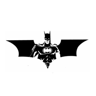 Calcomania Logotipo Batman Diseño Sticker Vinil Vidrio Calca